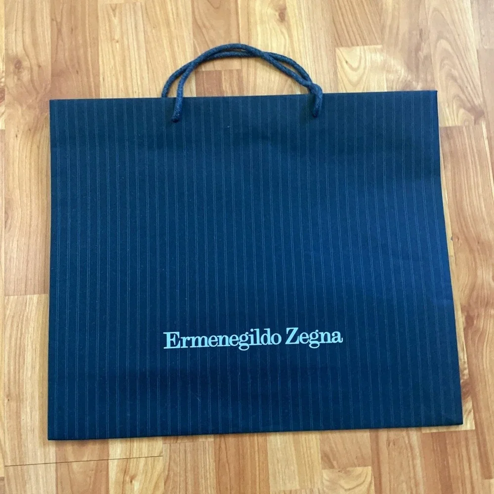 Ermenegildo Zegna paper shopping bag
